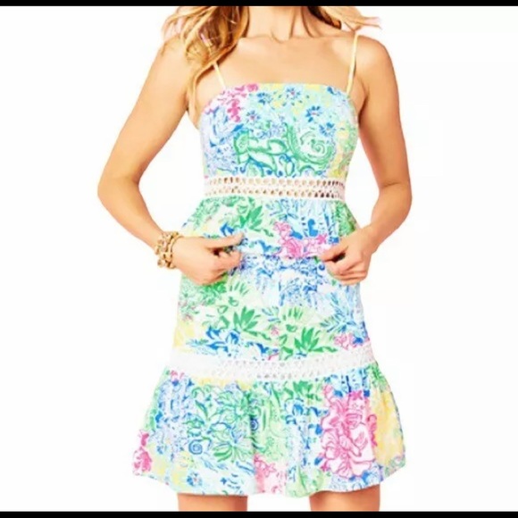 NWT Lilly Pulitzer cheek to cheek Jan set Sz 00 - Picture 2 of 9